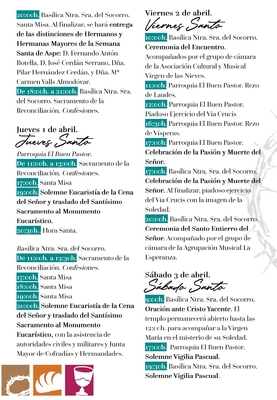 SEMANA SANTA ASPE 2021