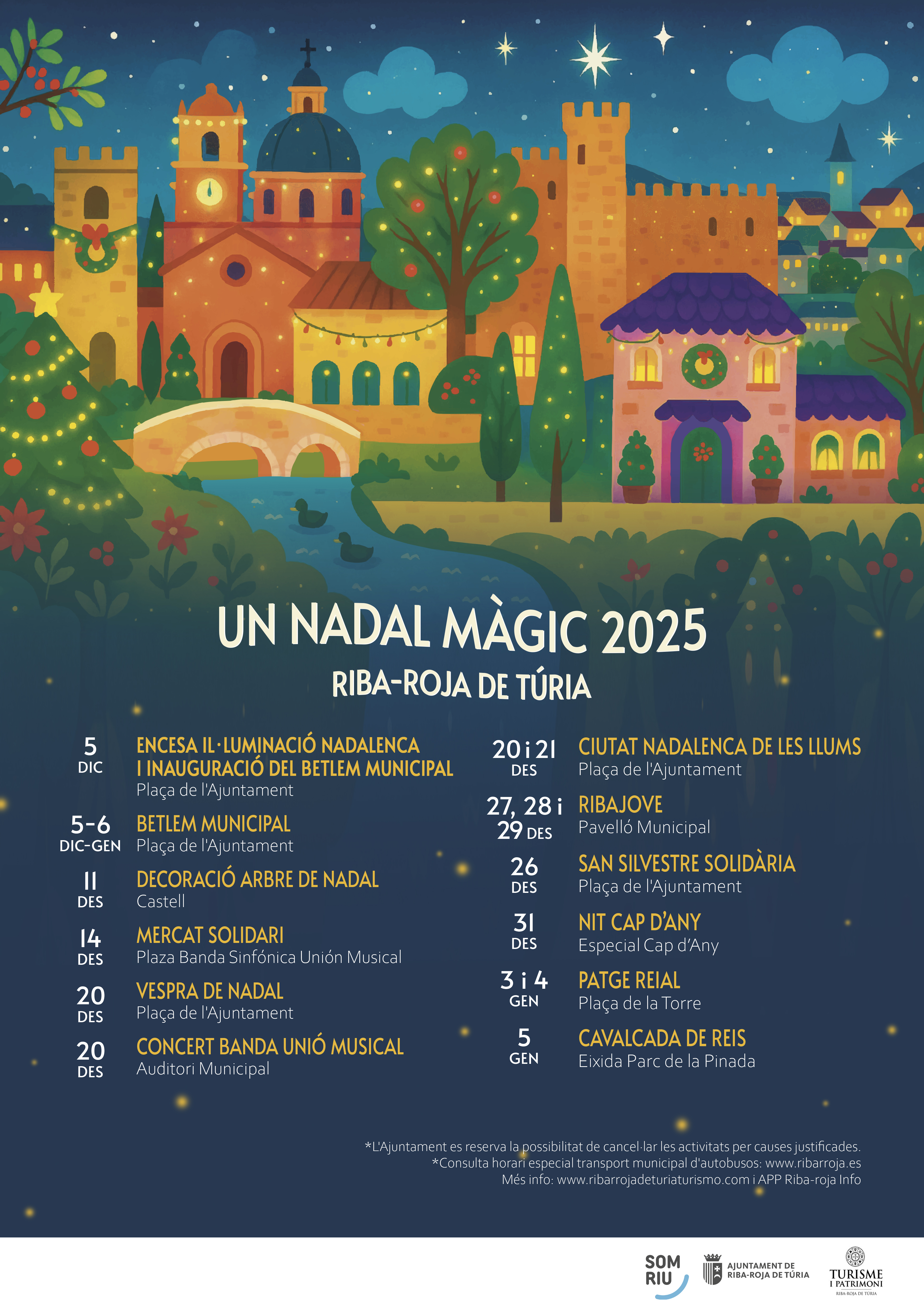 Un Nadal Màgic a Riba-roja de Túria 2025