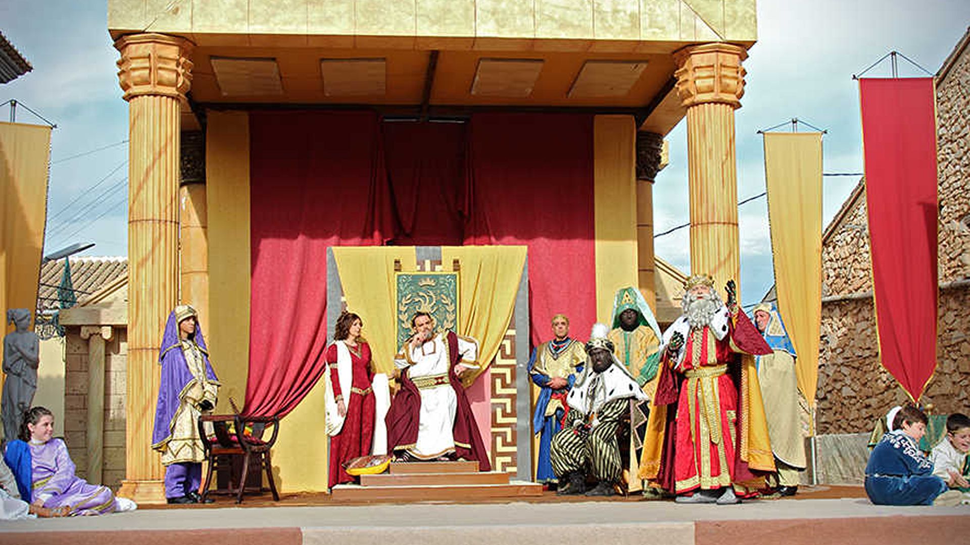 Representación teatral del Auto Sacramental de los Reyes Magos de Cañada