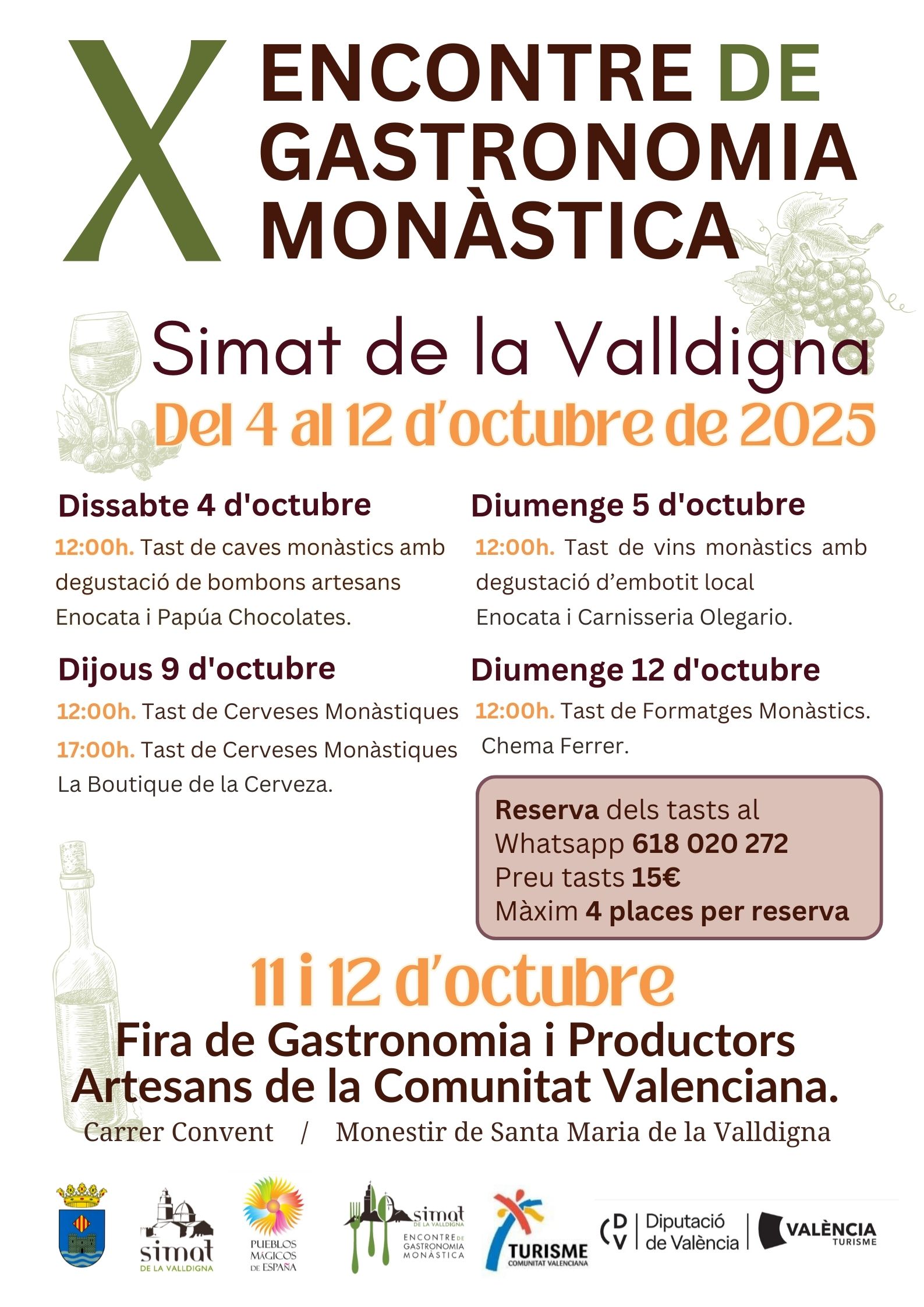 Feria de Gastronomia y Artesania en Simat de la Valldigna