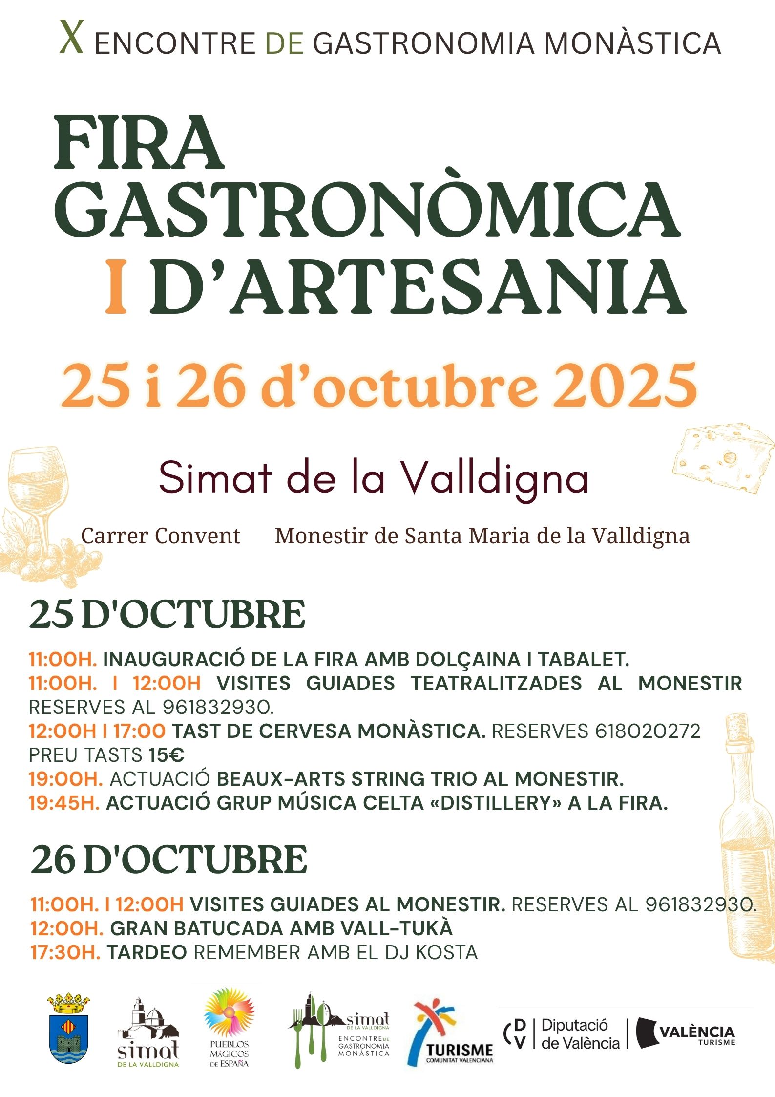 Feria de Gastronomia y Artesania en Simat de la Valldigna