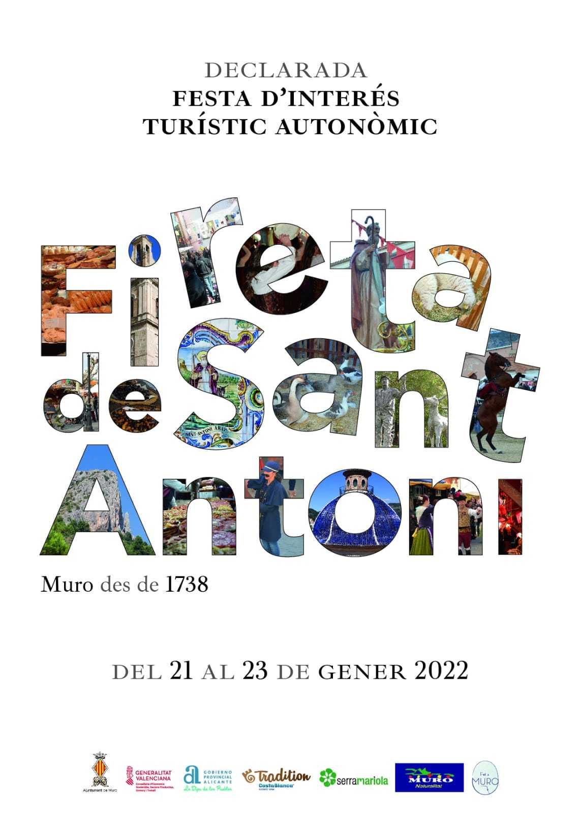 Fireta de Sant Antoni de Muro de Alcoy - Declarada de Interés Turístico Autonómico