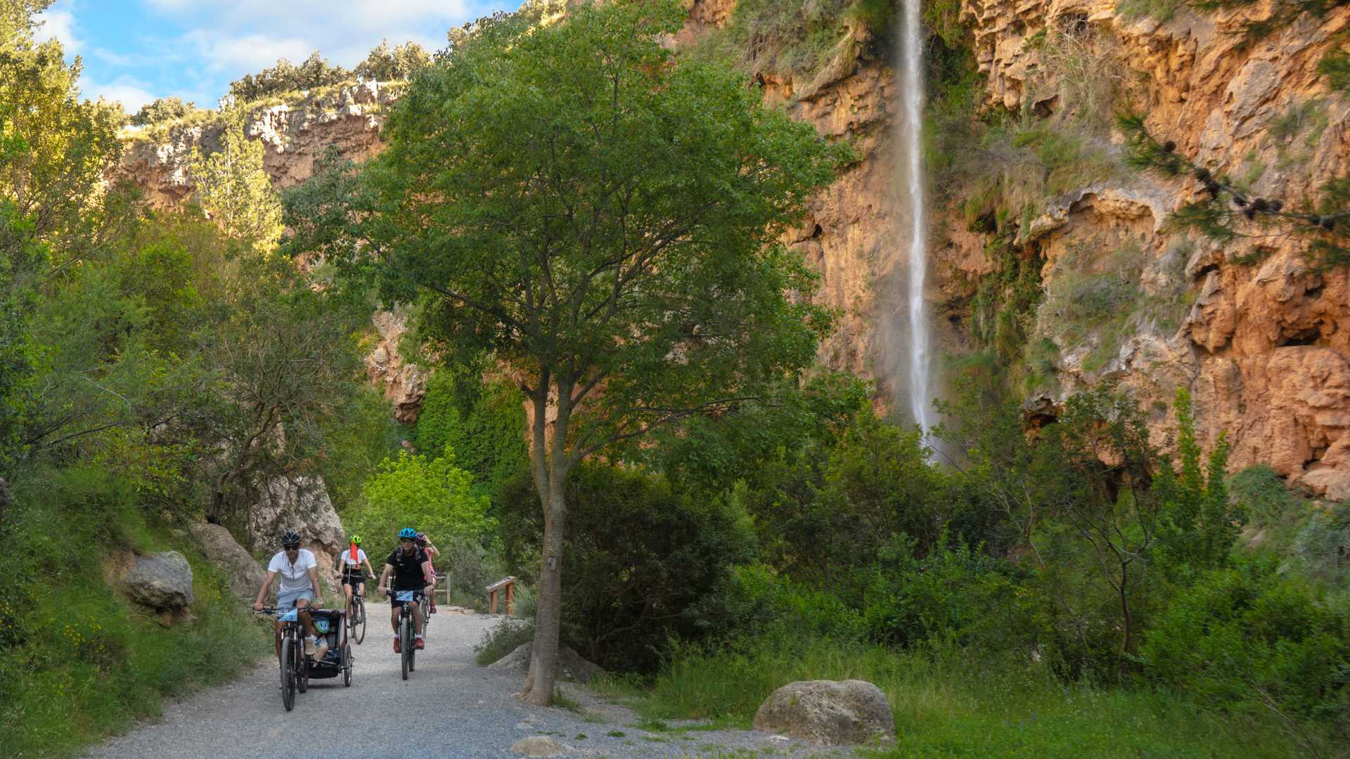 Slow Cycling. El Salto de la Novia en 2 jours et 1 nuit.