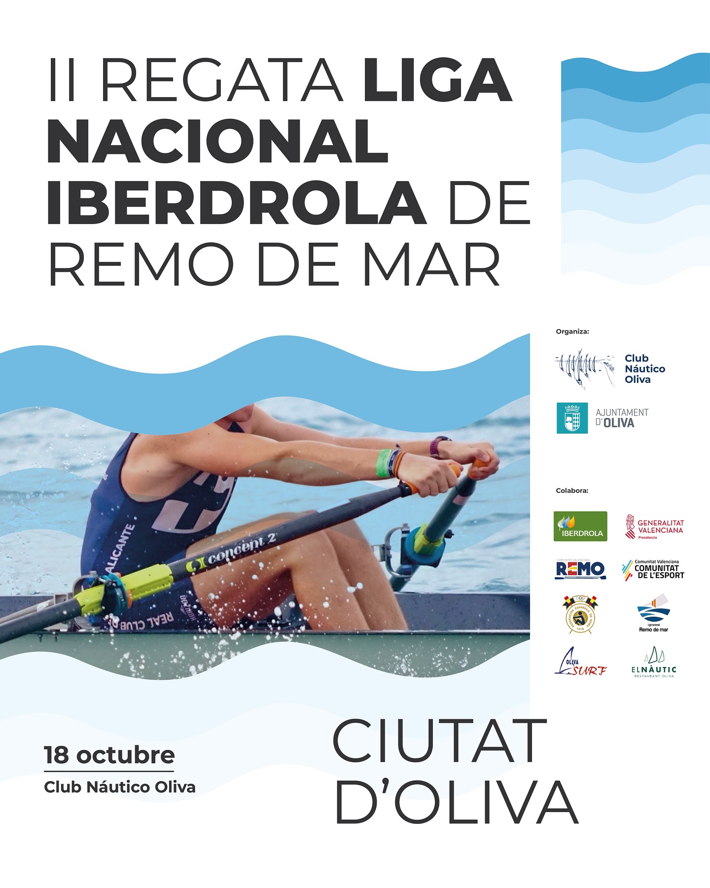 Liga Nacional- II Jornada de Remo de Mar