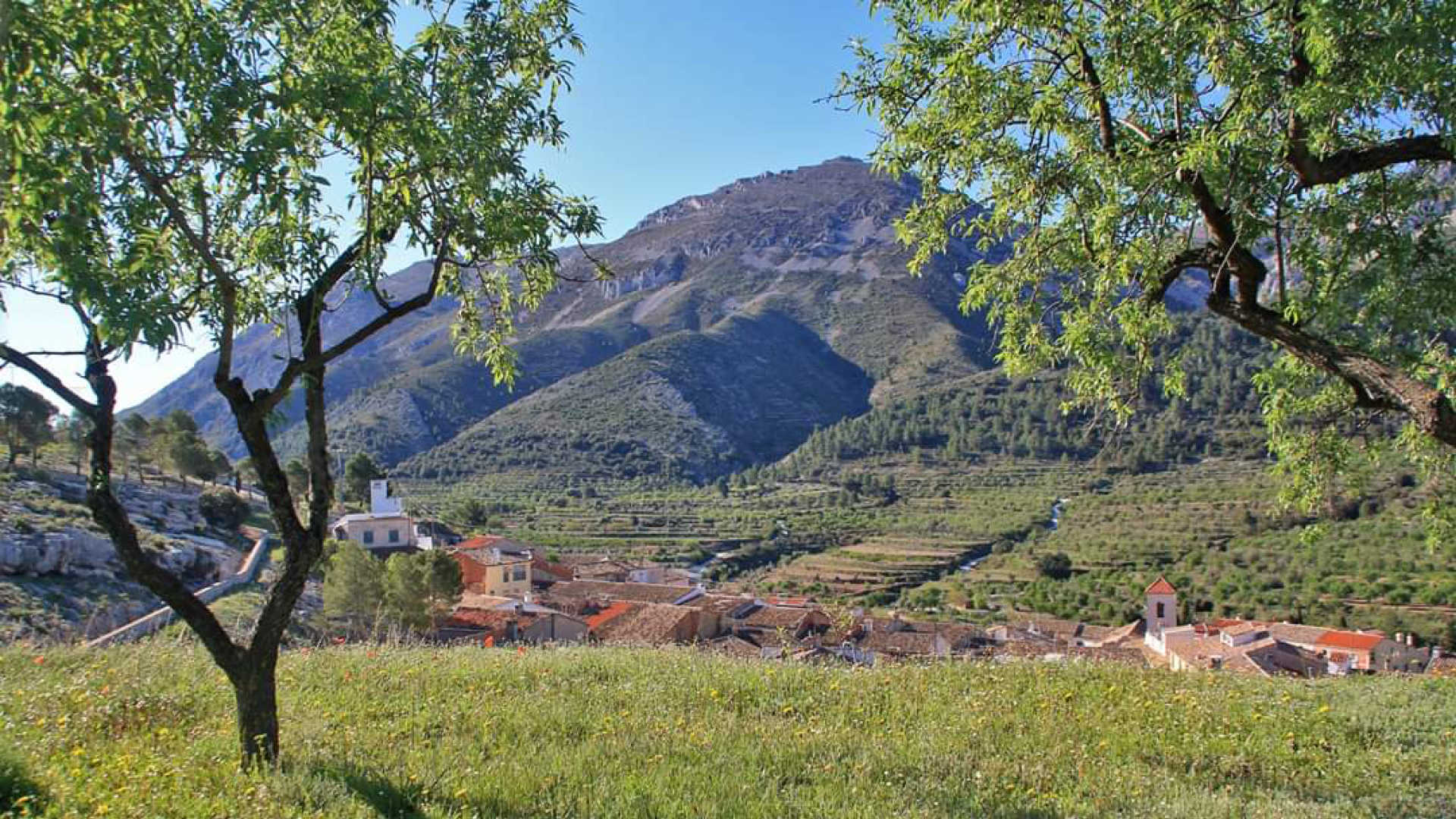 Vista General de Fageca desde la Sierra Alfaro II