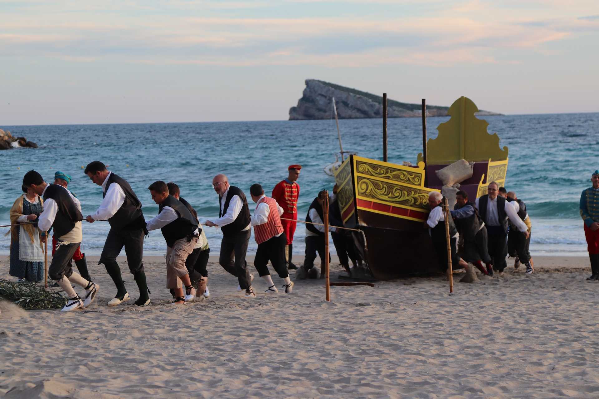 Escenificació de la Troballa de la Verge del Sufragi