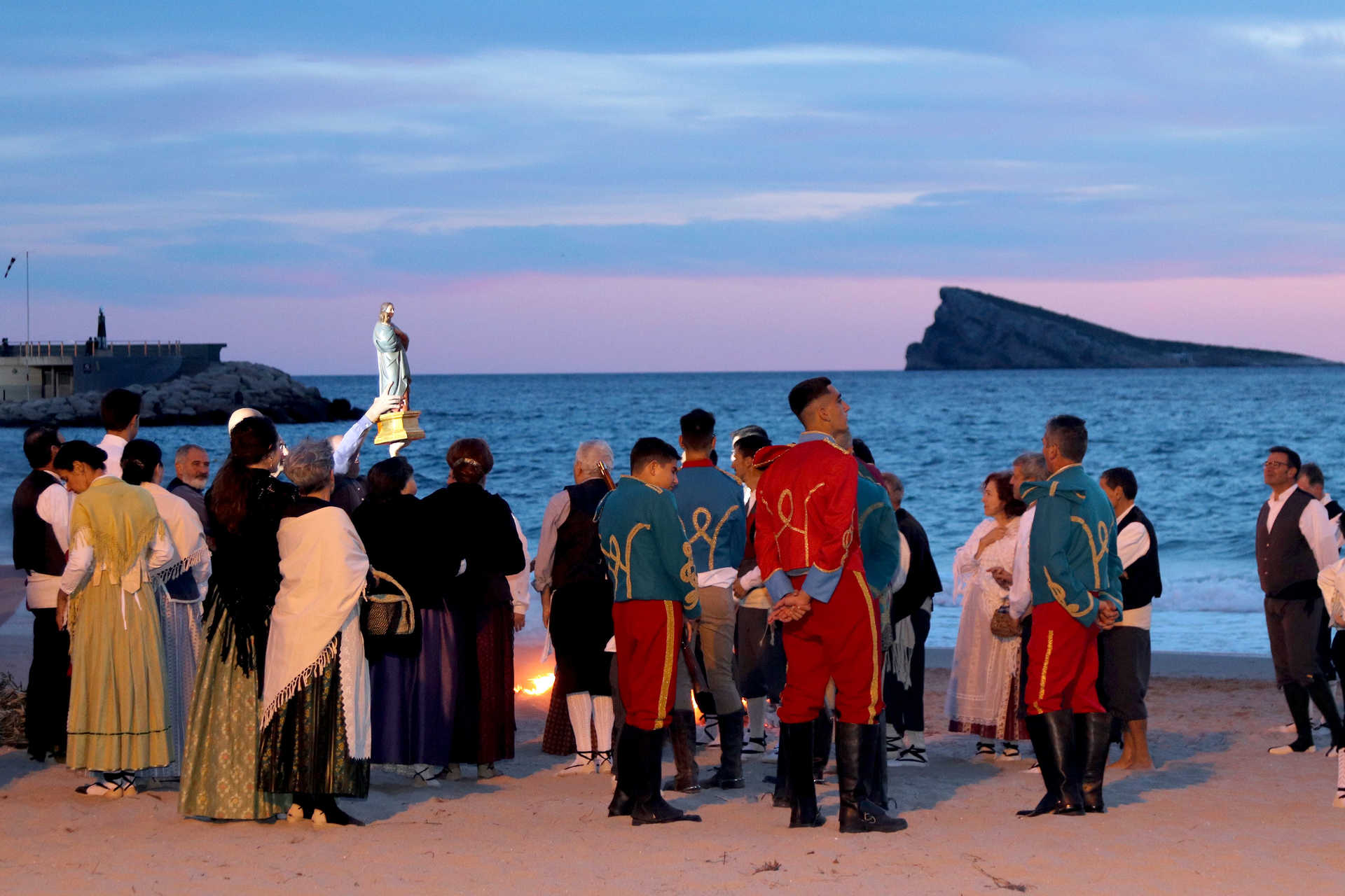 Escenificación del Hallazgo de la Virgen del Sufragio