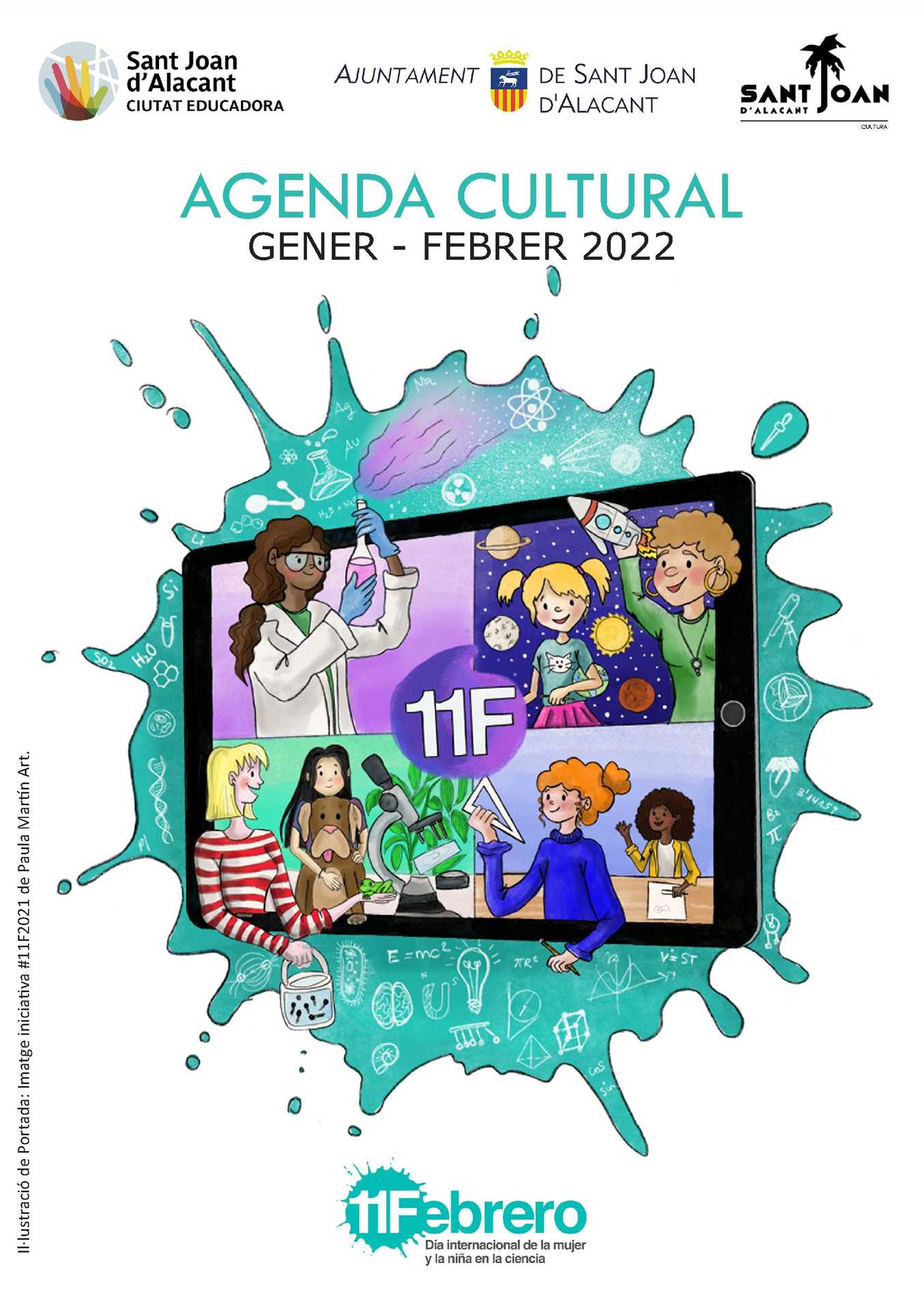Agenda Cultural de Sant Joan d'Alacant enero-febrero 2022