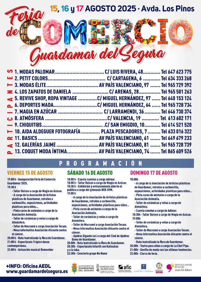 Agenda cultural Guardamar