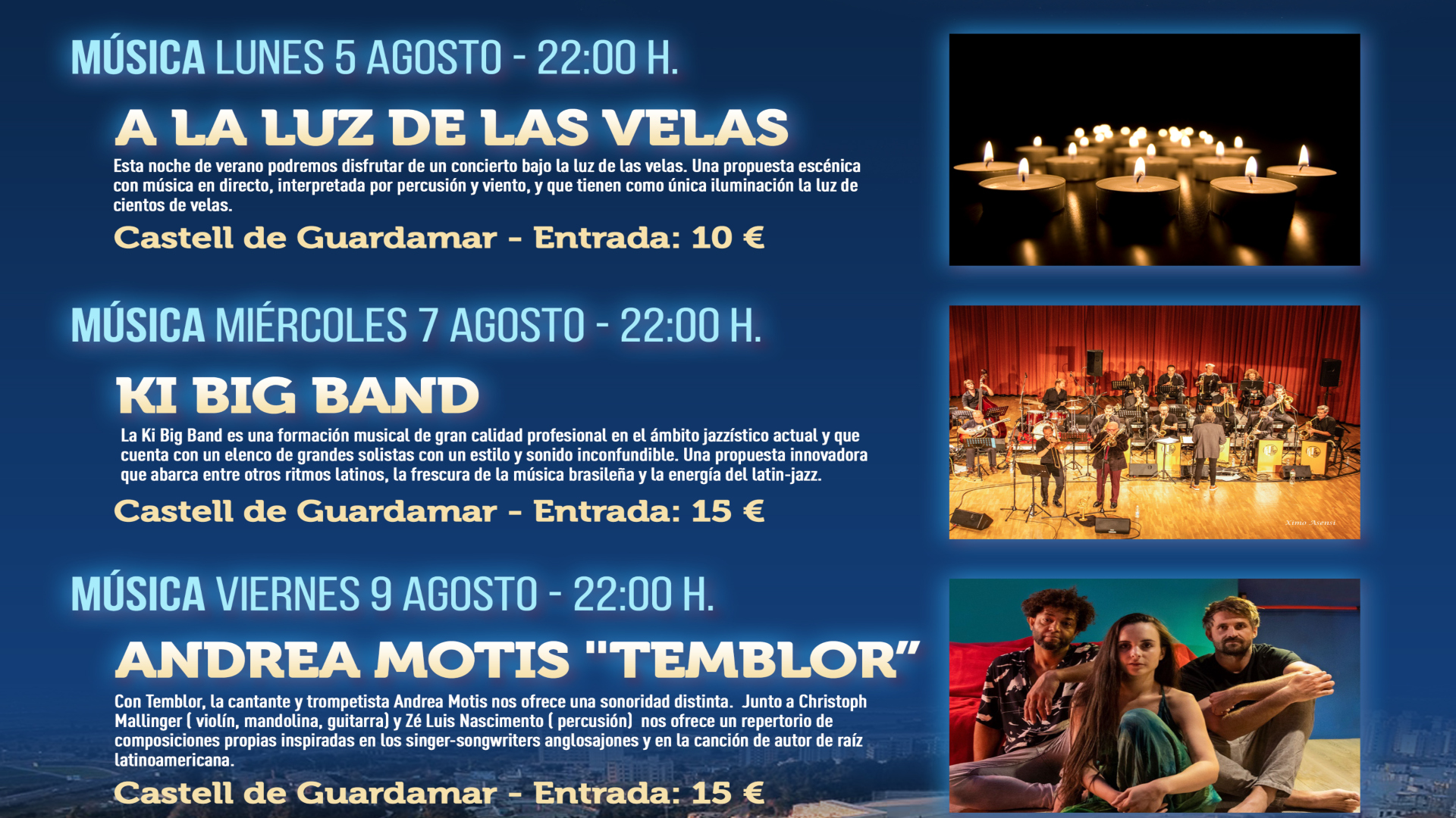 AGENDA CULTURAL AGOSTO