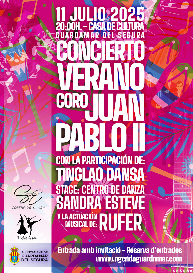 Guardamar cultural agenda