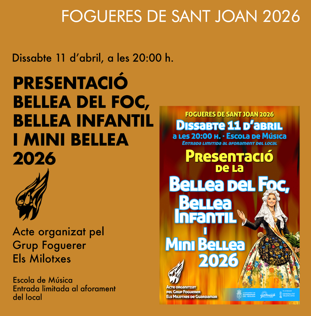 Agenda cultural Guardamar