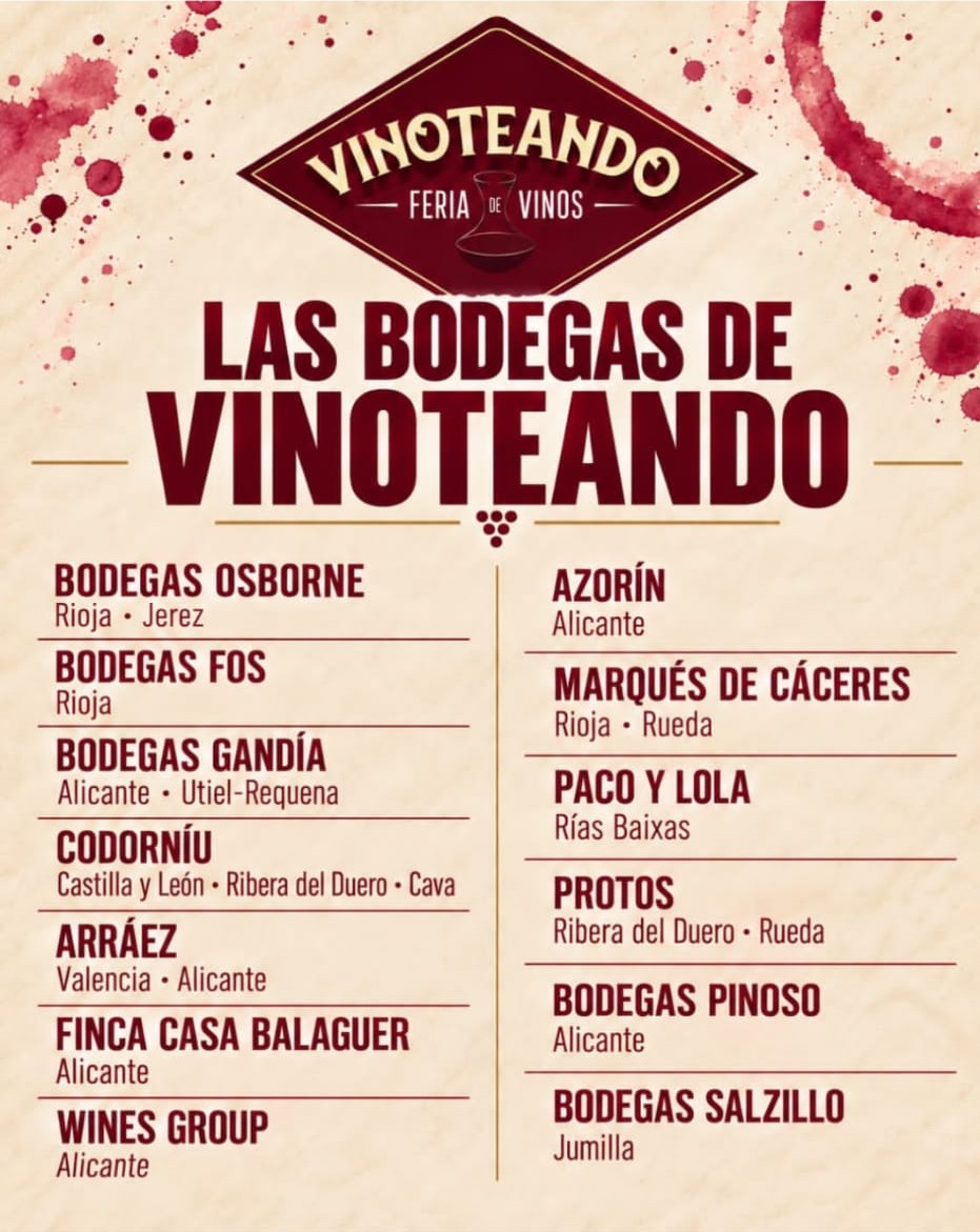 Vinoteando - Feria de Vinos en Alicante
