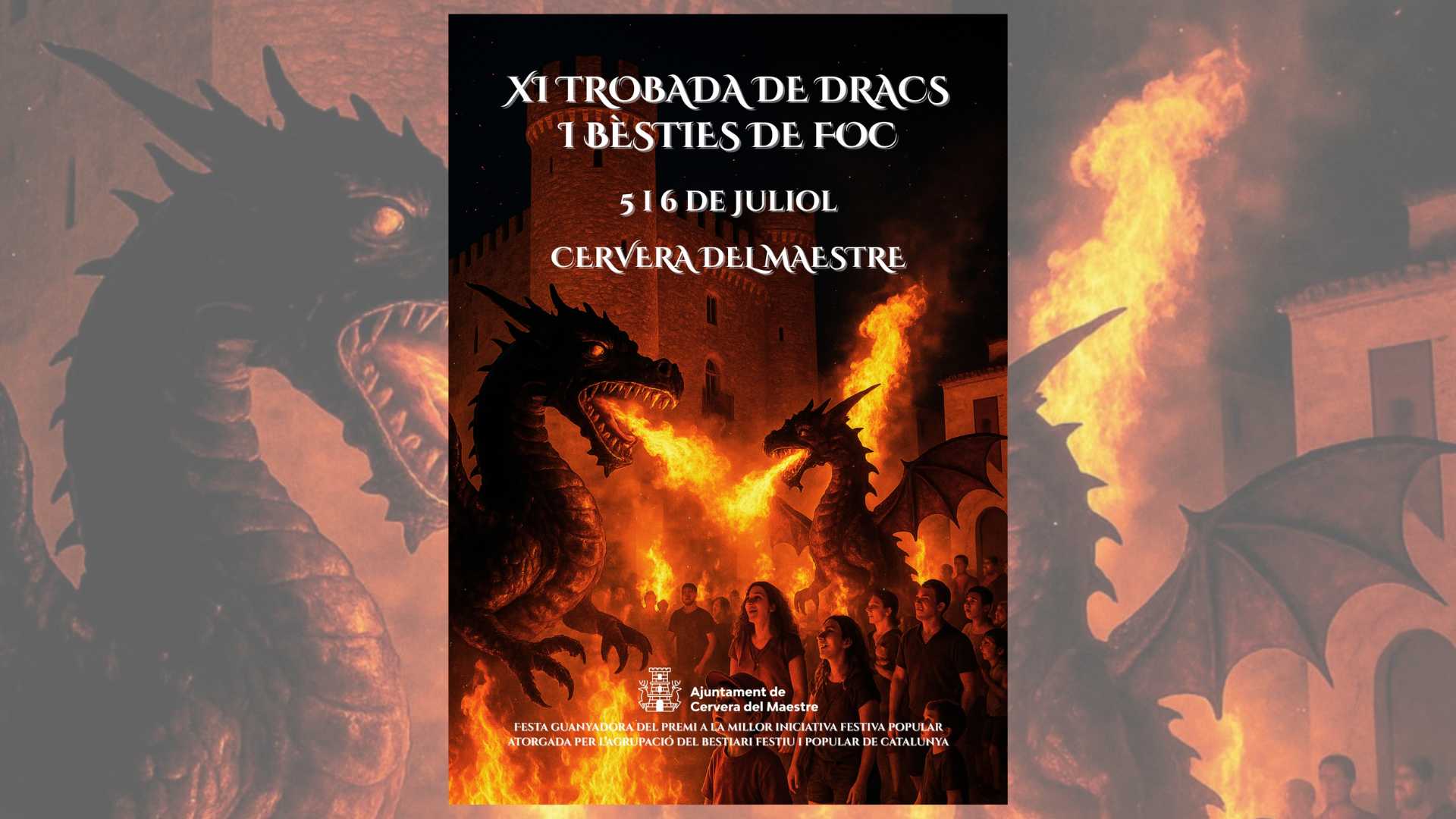 Trobada de dracs i bèsties de foc