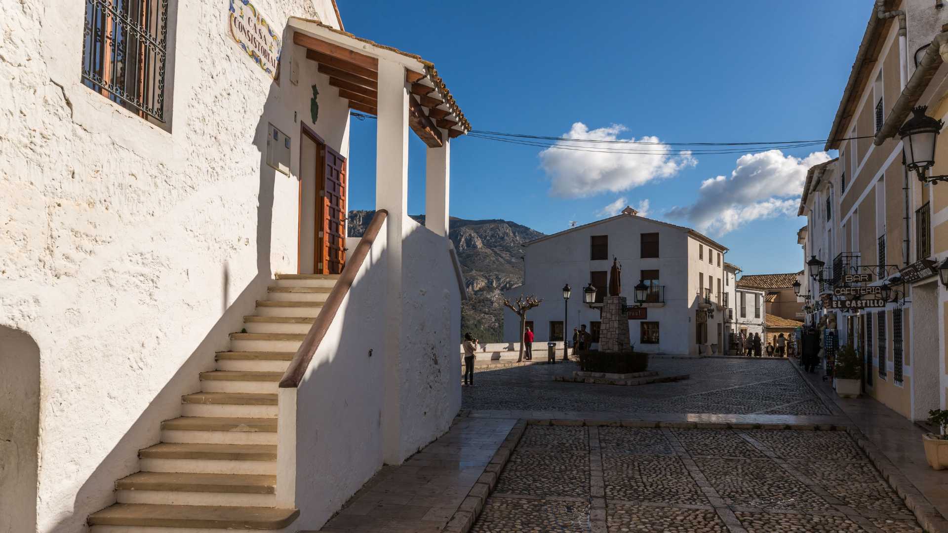 el molinet del governador el castell de guadalest,