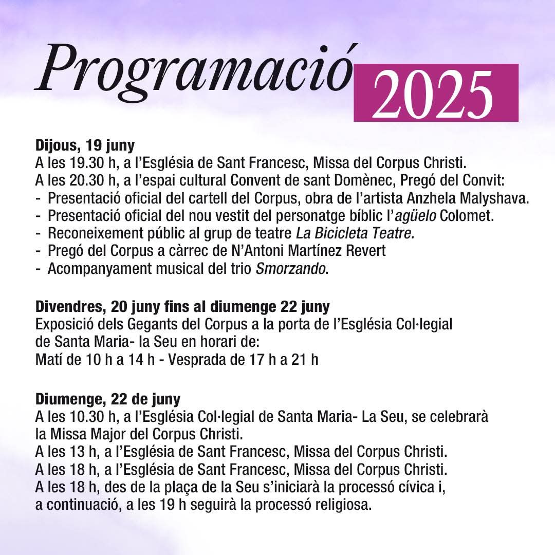 CORPUS XÀTIVA 2025